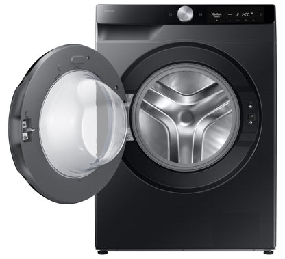 Samsung 12 kg, 5 Star, AI Control, Super Speed, Wi-Fi, Hygiene Steam with Inbuilt Heater, Digital Inverter, Fully-Automatic Front Load Washing Machine (WW12DG6B24ABTL, Black) 