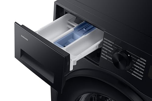 Samsung 12 kg, 5 Star, Super Speed, Wi-Fi, Hygiene Steam with Inbuilt Heater, Digital Inverter, Fully-Automatic Front Load Washing Machine (WW12DG5B24ABTL, Black) 