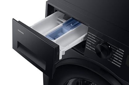 Samsung 12 kg, 5 Star, Super Speed, Wi-Fi, Hygiene Steam with Inbuilt Heater, Digital Inverter, Fully-Automatic Front Load Washing Machine (WW12DG5B24ABTL, Black) 