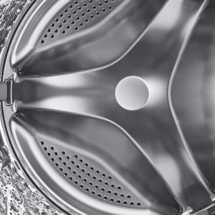 Samsung 12 kg (Wash) / 7 kg (Dry), 5 Star, AI EcoBubble, AI Wash, AI Control, AI Energy Mode, Air Wash, Hygiene Steam, Wi-Fi, Fully-Automatic Front Load Washer Dryer (WD12FB8B94GBTL, Black) 