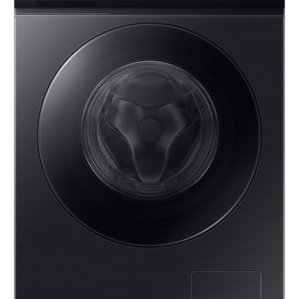 Samsung 12 kg (Wash) / 7 kg (Dry), 5 Star, AI EcoBubble, AI Wash, AI Control, AI Energy Mode, Air Wash, Hygiene Steam, Wi-Fi, Fully-Automatic Front Load Washer Dryer (WD12FB8B94GBTL, Black) 