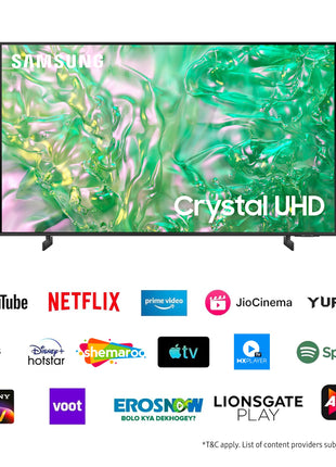 Samsung 125 cm (50 inches) 4K Ultra HD Smart LED TV UA50DU8300ULXL (Titan Gray) 