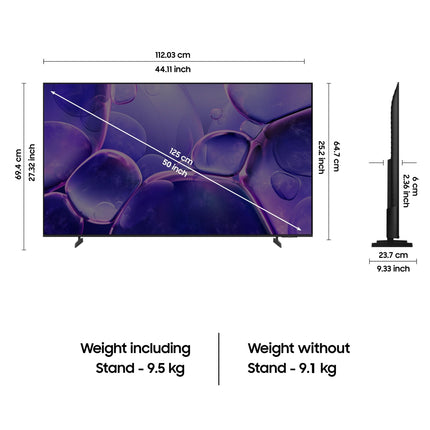 Samsung 125 cm (50 inches) Crystal 4K Vista Ultra HD Smart LED TV UA50UE81AFULXL