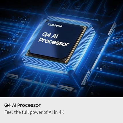 Samsung 138 cm (43 inches) 4K Ultra HD QLED Smart TV QA43Q8FAAULXL (Black) 