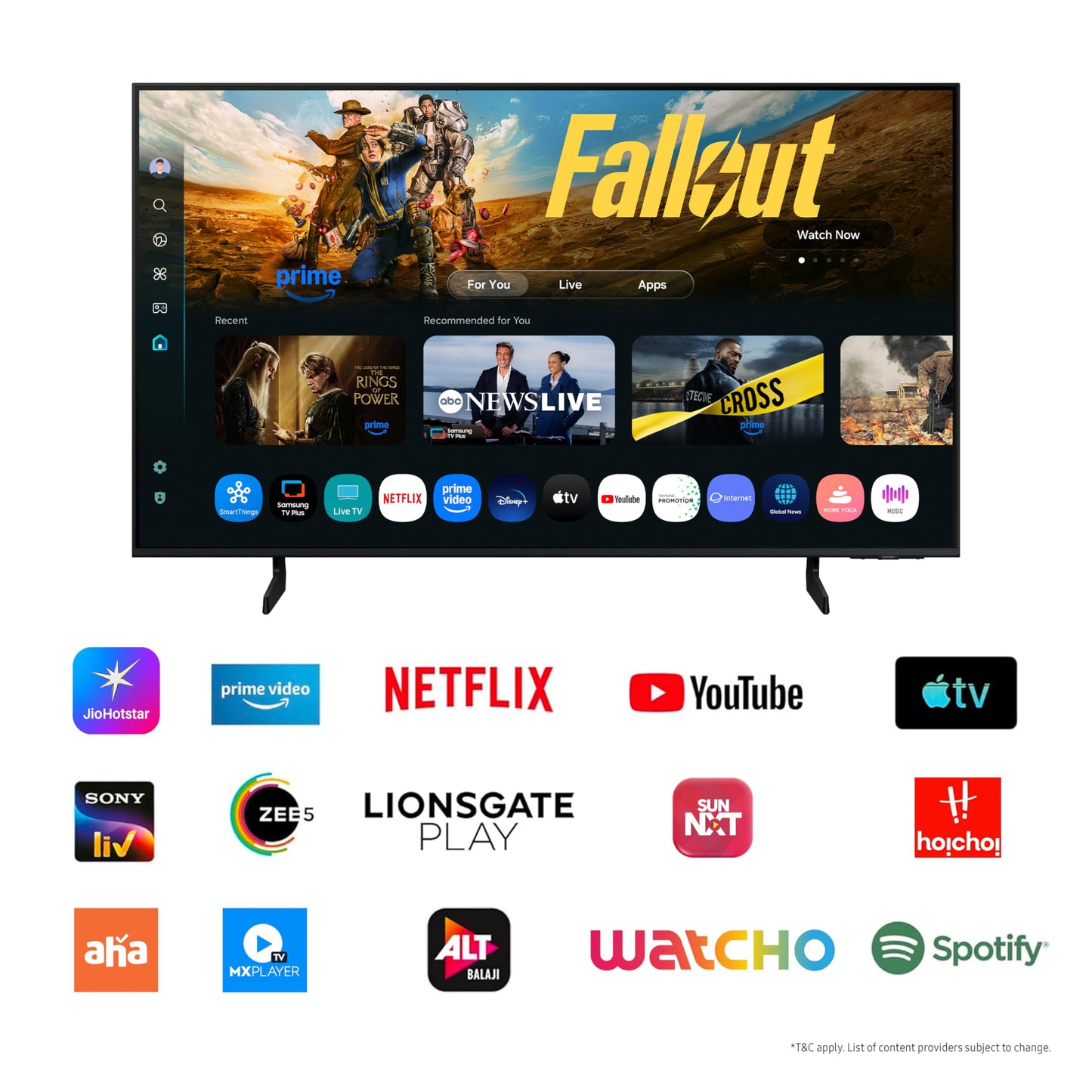 Samsung 138 cm (43 inches) 4K Ultra HD QLED Smart TV QA43Q8FAAULXL (Black) 
