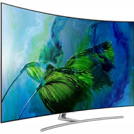 Samsung 138 cm (55 Inches) 4K UHD QLED Smart TV 55Q8C (Metallic Silver) 