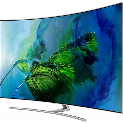 Samsung 138 cm (55 Inches) 4K UHD QLED Smart TV 55Q8C (Metallic Silver) 