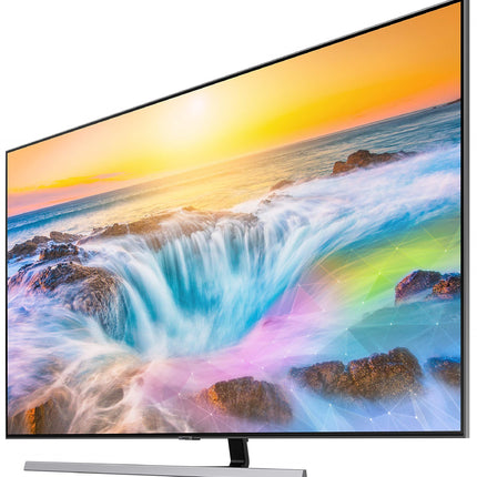 Samsung 138 cm (55 Inches) 4K Ultra HD Smart QLED TV QA55Q80RAKXXL (Black) (2019 Model) 