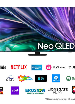 Samsung 138 cm (55 inches) 4K Ultra HD Mini LED AI Smart Neo-QLED TV QA55QN85DBULXL (Graphite Black) 