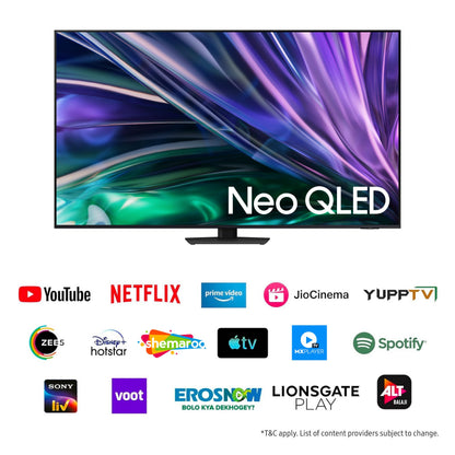 Samsung 138 cm (55 inches) 4K Ultra HD Mini LED AI Smart Neo-QLED TV QA55QN85DBULXL (Graphite Black) 