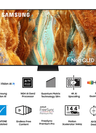 Samsung 138 cm (55 inches) 4K Ultra HD Mini-LED Neo-QLED Smart TV QA55QN70FAULXL 