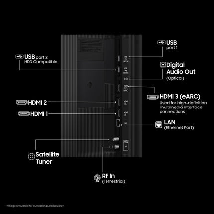 Samsung 138 cm (55 inches) 4K Ultra HD QLED Smart TV QA55Q8FAAULXL (Black) 