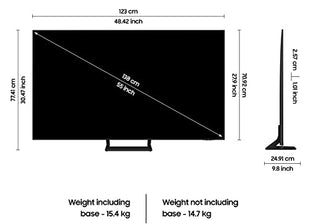 Samsung 138 cm (55 inches) 4K Ultra HD Smart LED TV UA55BU8570ULXL (Black) 