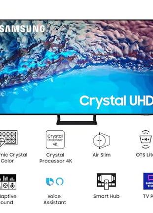 Samsung 138 cm (55 inches) 4K Ultra HD Smart LED TV UA55BU8570ULXL (Black) 