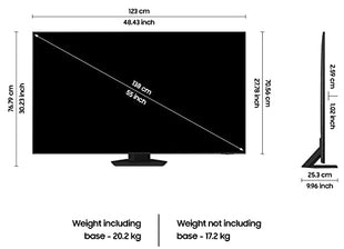 Samsung 138 cm (55 inches) 4K Ultra HD Smart Neo QLED TV QA55QN85CAKLXL (Titan Black) 