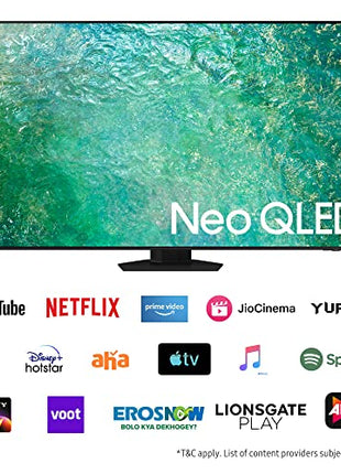 Samsung 138 cm (55 inches) 4K Ultra HD Smart Neo QLED TV QA55QN85CAKLXL (Titan Black) 