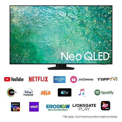 Samsung 138 cm (55 inches) 4K Ultra HD Smart Neo QLED TV QA55QN85CAKLXL (Titan Black) 