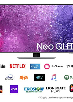Samsung 138 cm (55 inches) 4K Ultra HD Smart Neo QLED TV QA55QN90CAKLXL (Carbon Silver) 