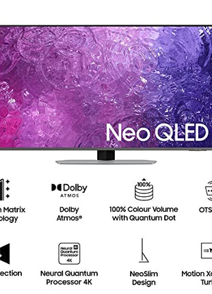 Samsung 138 cm (55 inches) 4K Ultra HD Smart Neo QLED TV QA55QN90CAKLXL (Carbon Silver) 