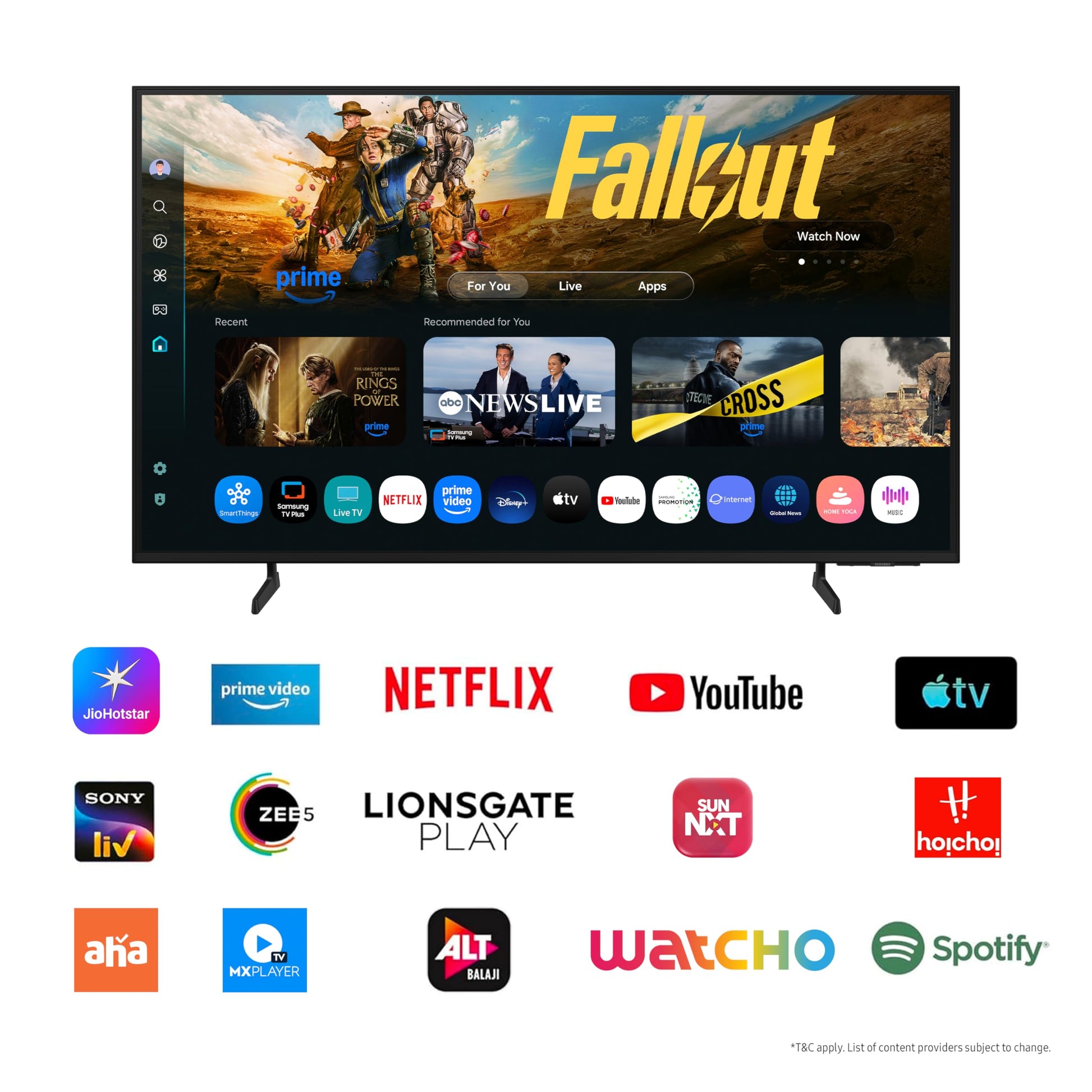 Samsung 138 cm (55 inches) 4K Ultra HD Smart QLED TV QA55Q7FAAULXL (Black) 