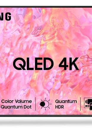 Samsung 138 cm (55 inches) 4K Ultra HD Smart QLED TV QA55QE1CAKLXL (Titan Gray) 