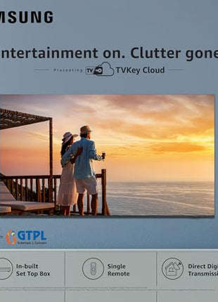 Samsung 138 cm (55 inches) D Series Brighter Crystal 4K Dynamic Ultra HD Smart LED TV UA55DUE80AKLXL (Titan Gray) 