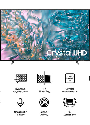 Samsung 138 cm (55 inches) D Series Brighter Crystal 4K Dynamic Ultra HD Smart LED TV UA55DUE80AKLXL (Titan Gray) 