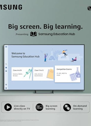 Samsung 138 cm (55 inches) Neo QLED 4K QNX1D Series QLED AI Smart TV QA55QNX1DAULXL (Graphite Black) 
