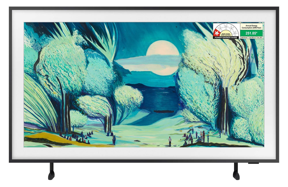 Samsung 138 cm (55 inches) The Frame Series 4K Ultra HD Smart QLED TV QA55LS03FAULXL