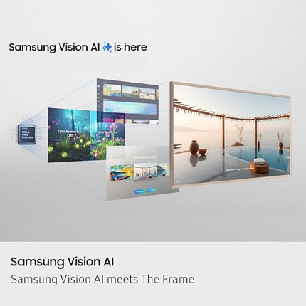 Samsung 138 cm (55 inches) The Frame Series 4K Ultra HD Smart QLED TV QA55LS03FAULXL 