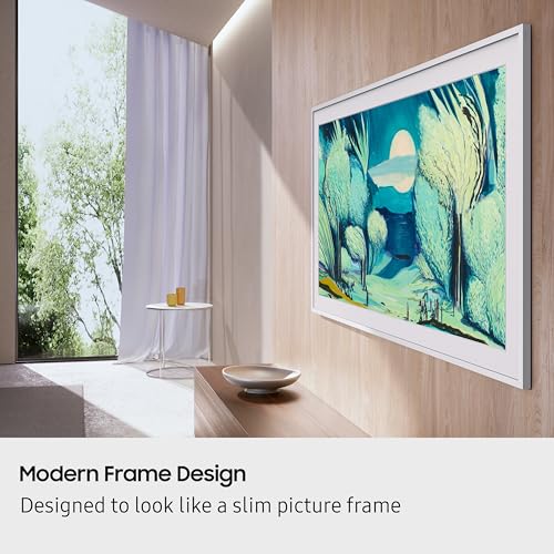Samsung 138 cm (55 inches) The Frame Series 4K Ultra HD Smart QLED TV QA55LS03FAULXL 