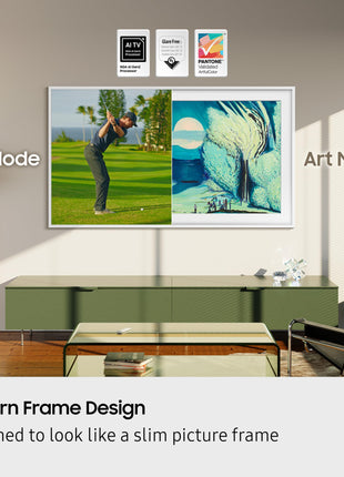 Samsung 138 cm (55 inches) The Frame Series 4K Ultra HD Smart QLED TV QA55LS03FAULXL 