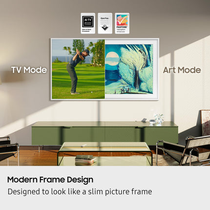 Samsung 138 cm (55 inches) The Frame Series 4K Ultra HD Smart QLED TV QA55LS03FAULXL 