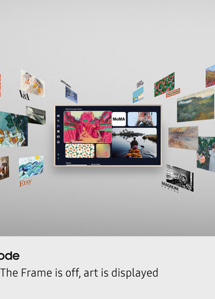 Samsung 138 cm (55 inches) The Frame Series 4K Ultra HD Smart QLED TV QA55LS03FAULXL 