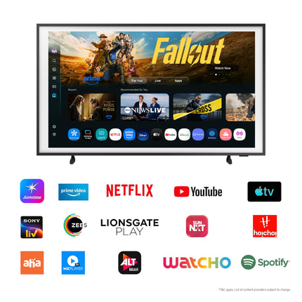 Samsung 138 cm (55 inches) The Frame Series 4K Ultra HD Smart QLED TV QA55LS03FAULXL 