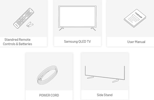 Samsung 138 cm (55 inches) Vision AI 4K Ultra HD Smart QLED TV QA55QEF1AULXL 