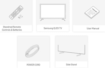Samsung 138 cm (55 inches) Vision AI 4K Ultra HD Smart QLED TV QA55QEF1AULXL 