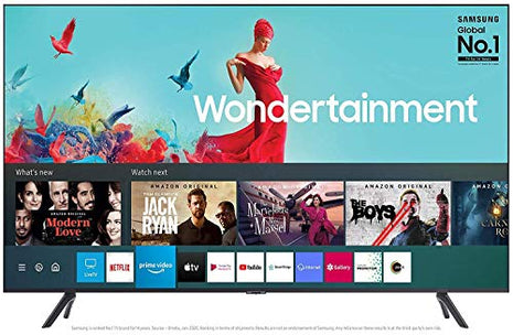 Samsung 138 cm (55 inches) Wondertainment Series 4K Ultra HD LED Smart TV UA55TUE60FKLXL (Titan Gray) 