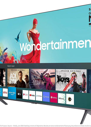 Samsung 138 cm (55 inches) Wondertainment Series 4K Ultra HD LED Smart TV UA55TUE60FKLXL (Titan Gray) 
