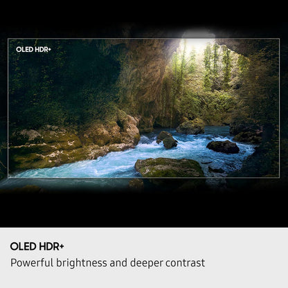 Samsung 163 cm (65 inches) 4K Ultra HD Smart OLED TV QA65S90FAELXL (Graphite Black) 