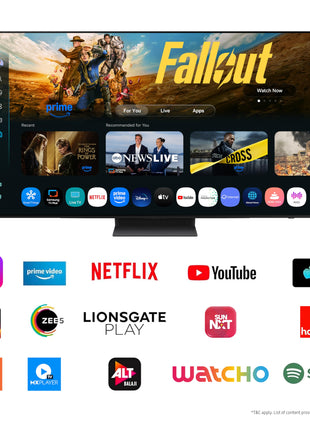 Samsung 163 cm (65 inches) 4K Ultra HD Smart OLED TV QA65S90FAELXL (Graphite Black) 