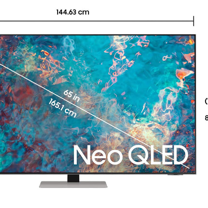 Samsung 163 cm (65 inches) 4K Ultra HD Smart QLED TV QA65QN85AAKLXL (Silver) 