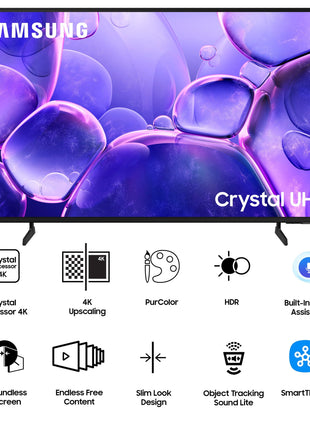 Samsung 163 cm (65 inches) Crystal 4K Vista Pro Ultra HD Smart LED TV UA65UE86AFULXL 