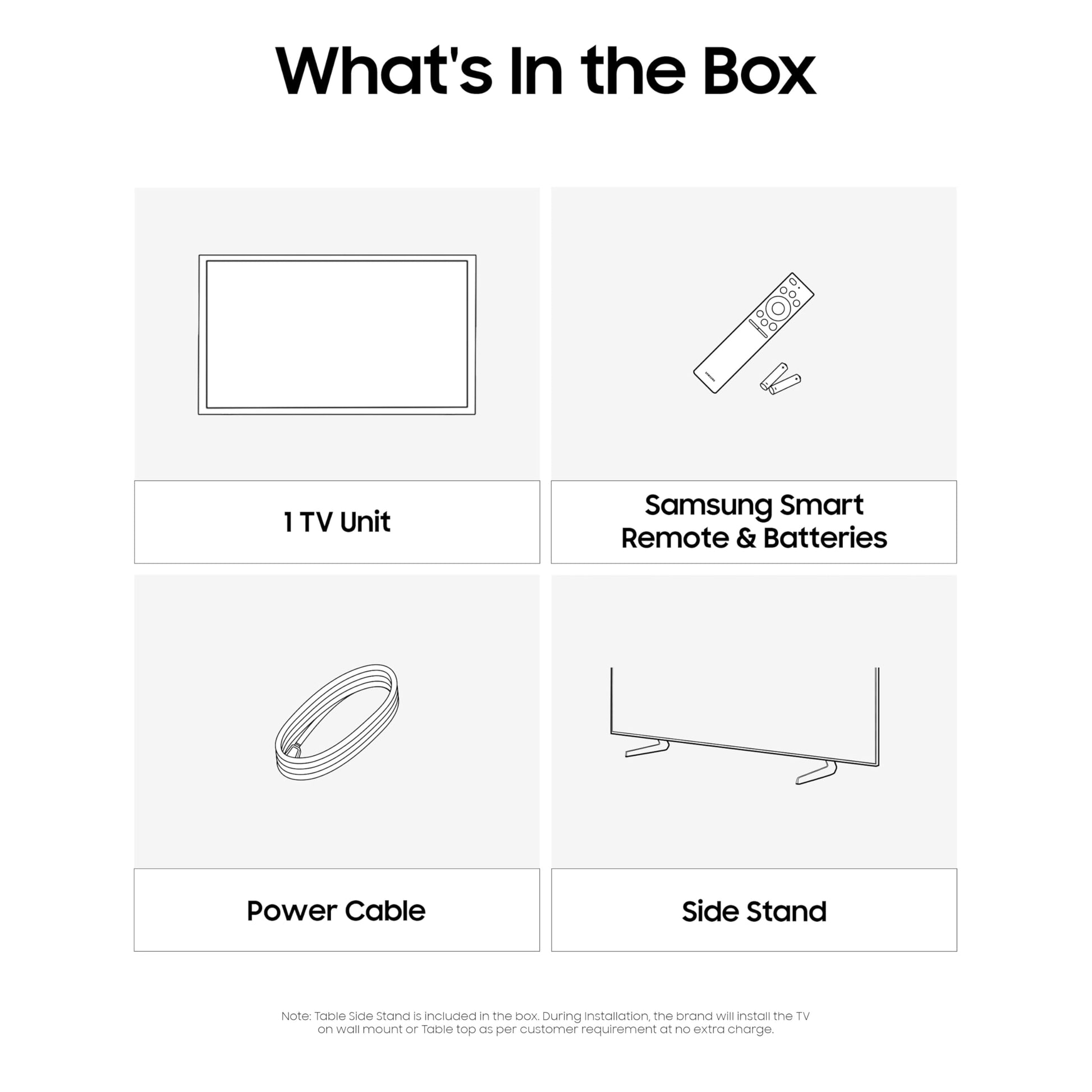 Samsung 163 cm (65 inches) Crystal 4K Vista Ultra HD Smart LED TV UA65UE81AFULXL 