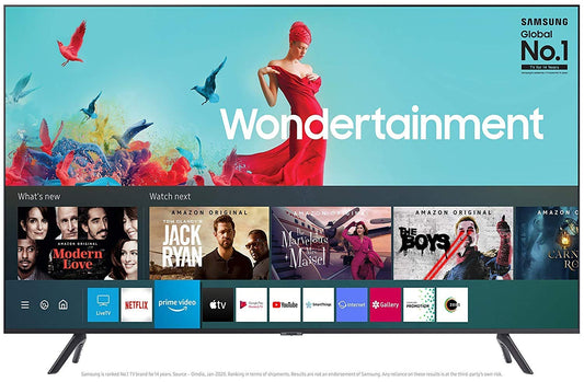 Samsung 163 cm (65 inches) Wondertainment Series 4K Ultra HD LED Smart TV UA65TUE60AKBXL (Titan Gray) 