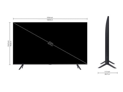 Samsung 163 cm (65 inches) Wondertainment Series 4K Ultra HD LED Smart TV UA65TUE60AKBXL (Titan Gray) 