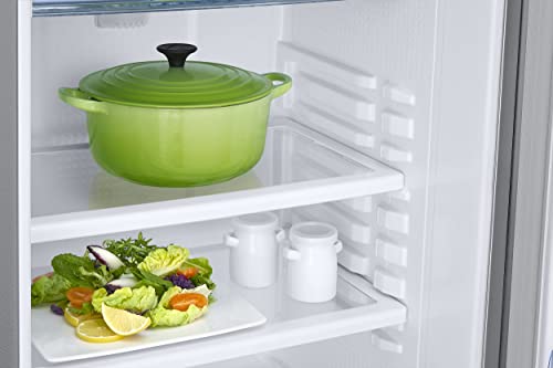 Samsung 183 L, 3 Star, Digital Inverter, Direct-Cool Single Door Refrigerator (RR20C1723S8/HL, Silver, Elegant Inox) 