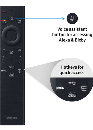 Samsung 189 cm (75 inches) 4K Ultra HD Smart Neo QLED TV QA75QN90BAKXXL (Titan Black) 