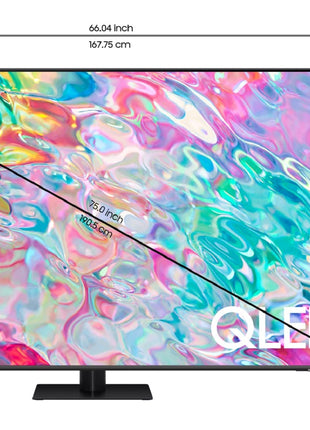 Samsung 189 cm (75 inches) 4K Ultra HD Smart QLED TV QA75Q70BAKXXL (Titan Grey) 