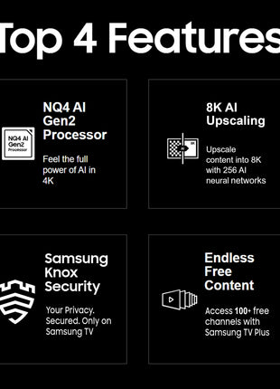 Samsung 189 cm (75 inches) 8K Ultra HD Mini LED AI Smart Neo-QLED TV QA75QN800DUXXL (Graphite Black) 